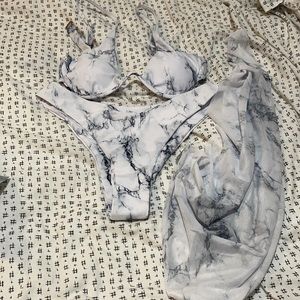 New 3 piece bathing suit